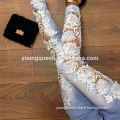 RM98 2015 Autumn new stitching lace sides stretch denim pant women jeans                        
                                                Quality Choice